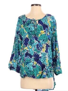 Casey Key Tunic Blouse Shirt Women's Size Small